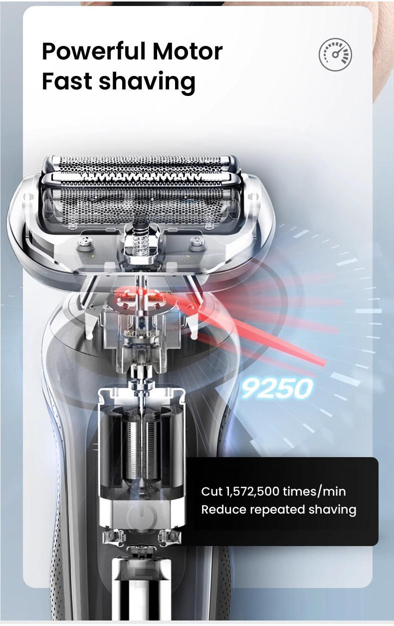 Braun Series 5 Pro Electric Shaver 52N1200s Powerful Motor Fast