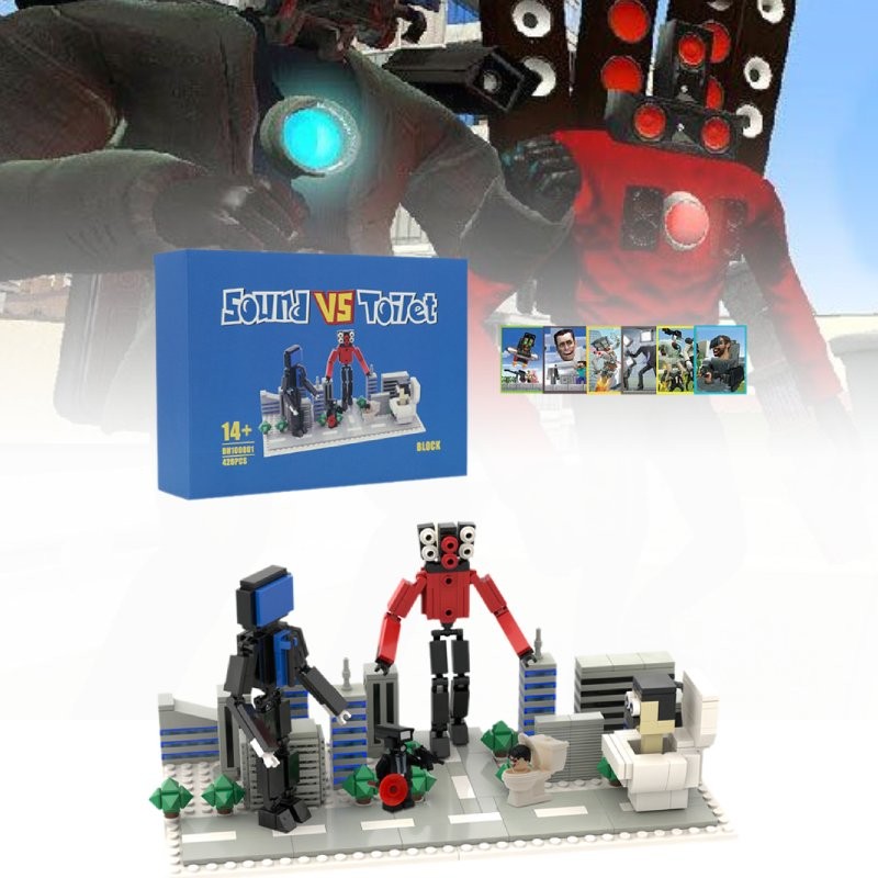 Man Entertaining Toilet Scene Model With Cards For Interactive Play And