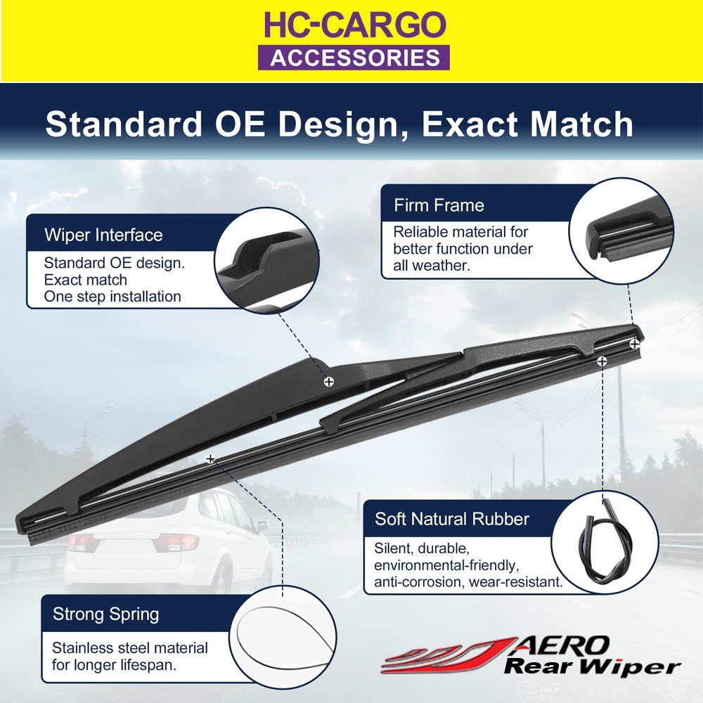 AERO WIPER A351H AERO Rear Wiper (14