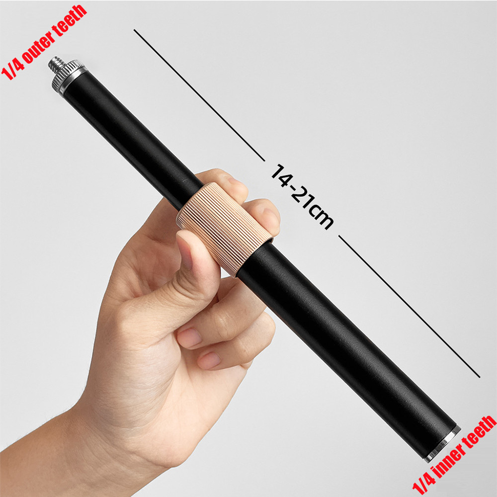 Mobile phone live streaming stand metal telescopic rod extension rod ...