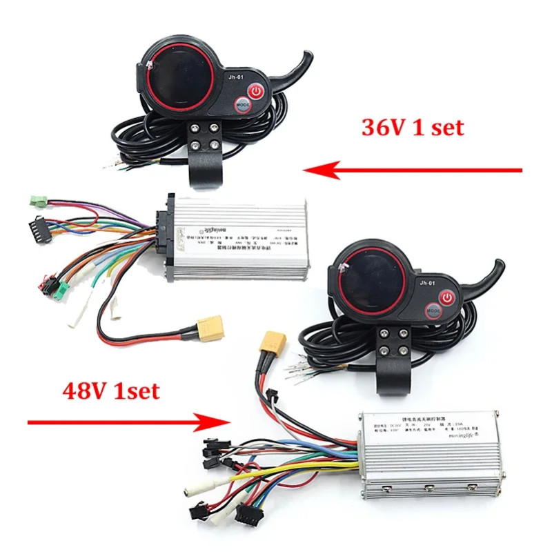 Electric Scooter 36V/48V JH-01 Motor Controller Intelligent Brushless ...