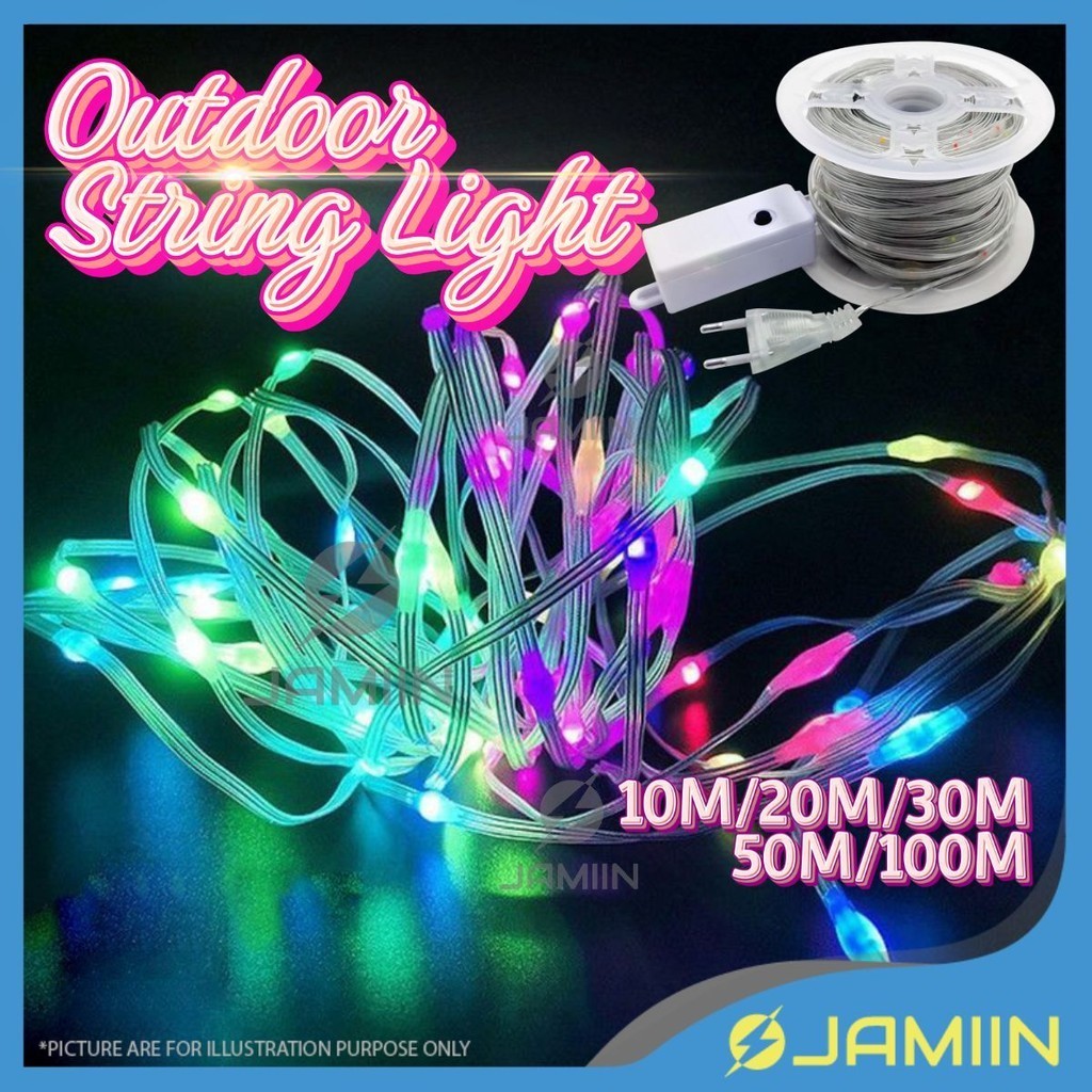 LED Fairy Lights Long Water-proof Flexible Copper Wire String Light ...