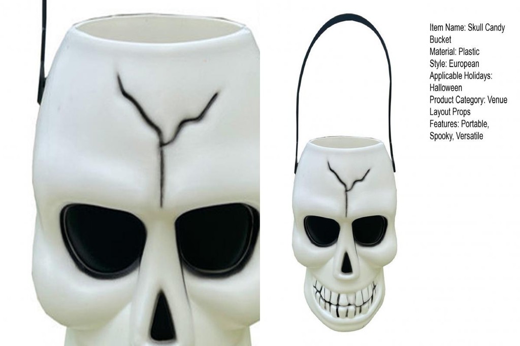 12-teiliges Halloween Süßigkeiten-Eimer Set – K Produktbild-Vorschau 2