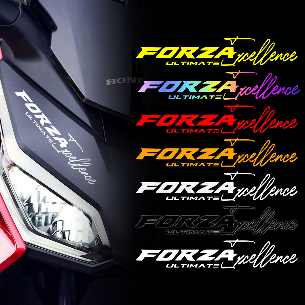 For Honda FORZA Forza350 Forza750 Front Head Reflective Vinyl ...