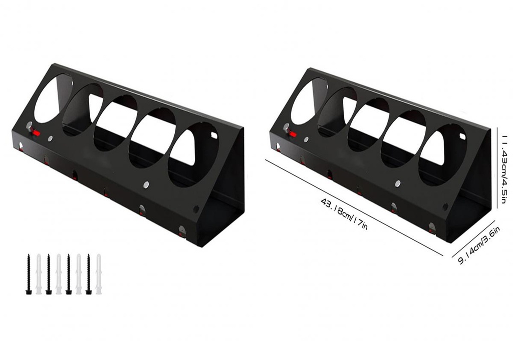 Moon* Tool Holder Space-saving Tool Rack Wall Mounted Tool Storage Rack ...