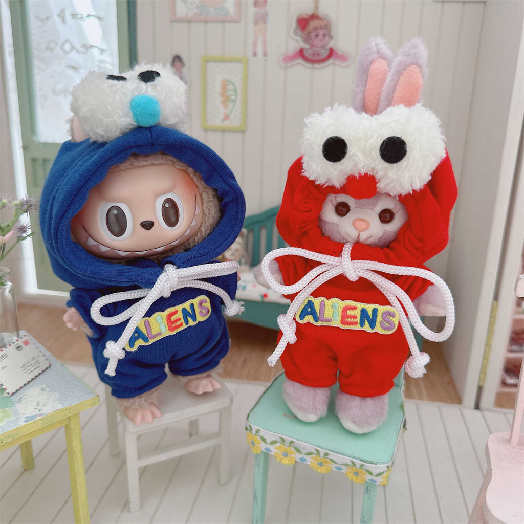 15cm cloth for dolls ,labubu cloth 15cm crawling clothes, pull-up cloth ...