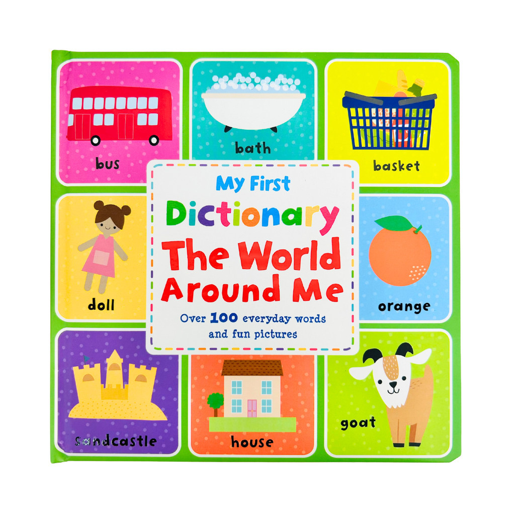 My First Dictionary The World Around Me to Learn 100+ Words Shopee