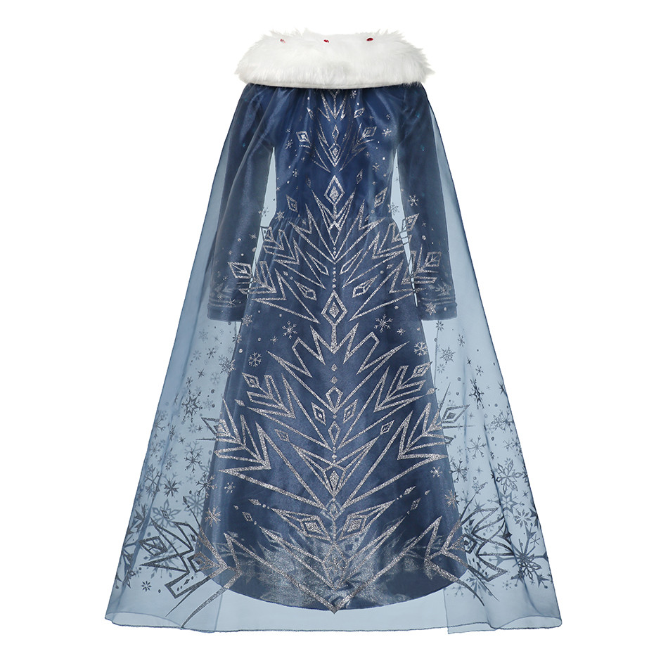Frozen Snow Queen Elsa Costume For Winter Girls Elsa Cosplay Princess — free download