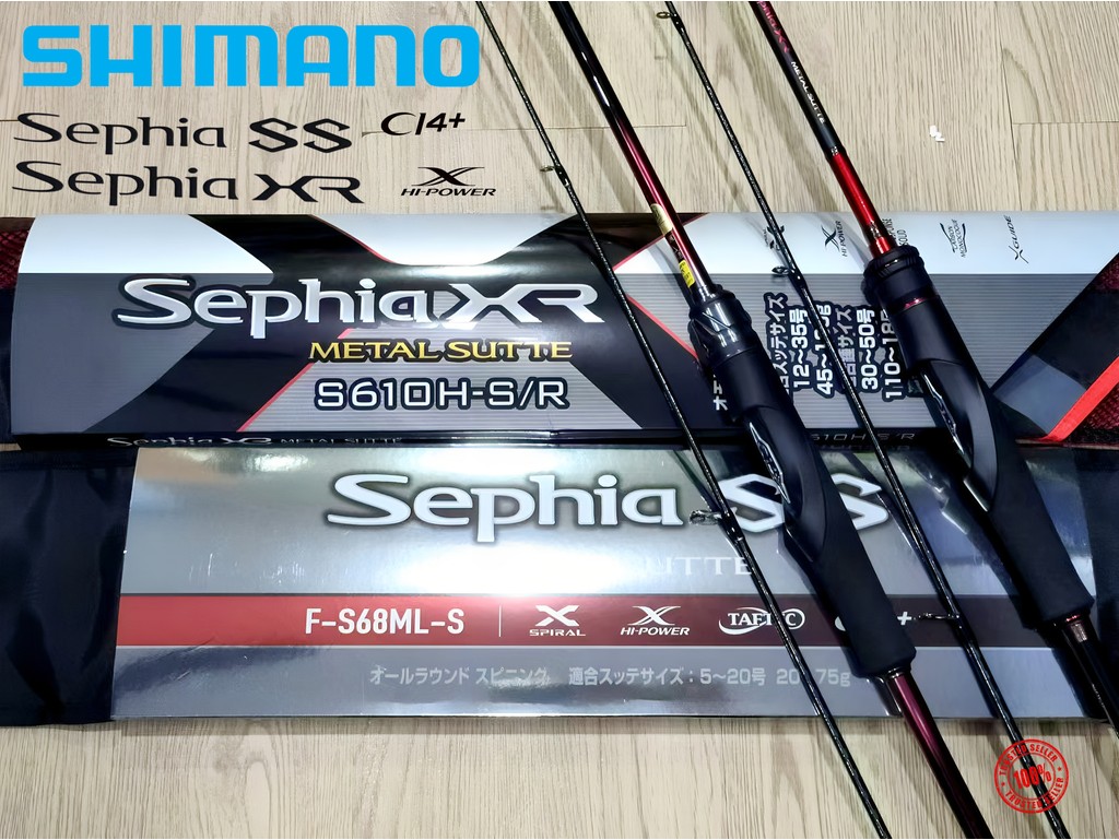 SHIMANO SEPHIA SS/ XR METAL SUTTE SPNINNING FISHING ROD