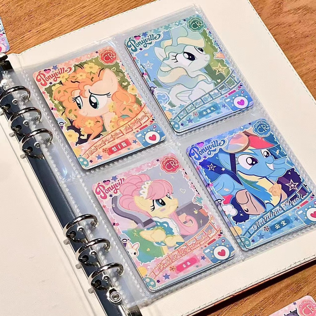 A5 My Little Pony Card Binder / Album 小马宝莉 卡片 收藏册 4-Pocket PU Leather ...