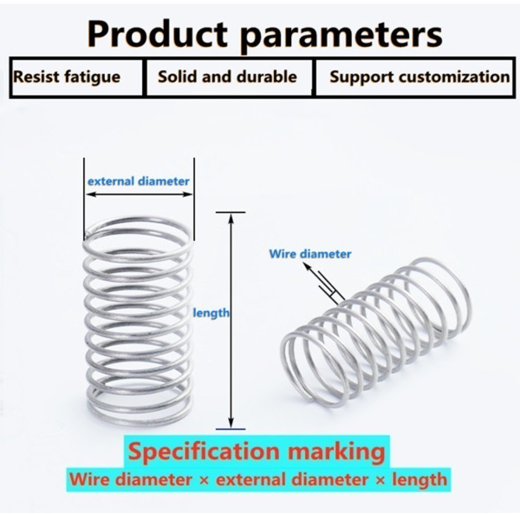 Compression Spring Return Spring 65Mn Spring Steel Compression Spring ...