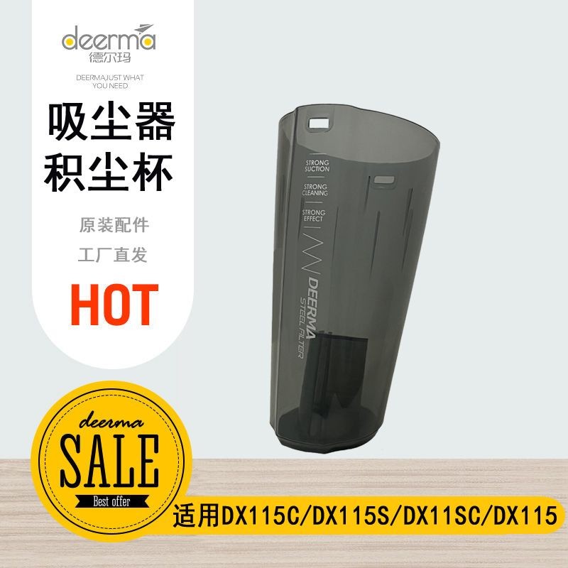 Delmar Vacuum Cleaner Dust Cup DX115C Original Dust Box DX115S Dust