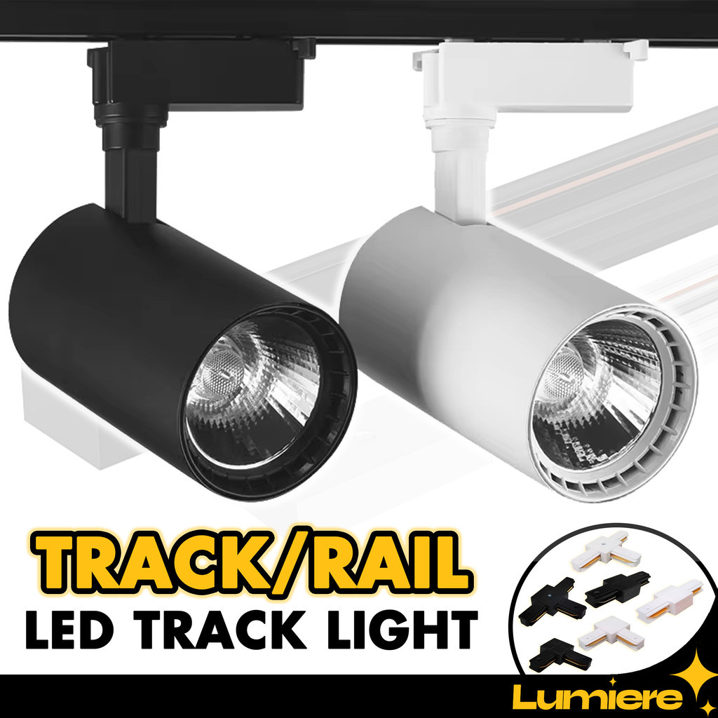 Track Light Ceiling Light Spotlight Spot Light Lampu Led Rail Joint ...