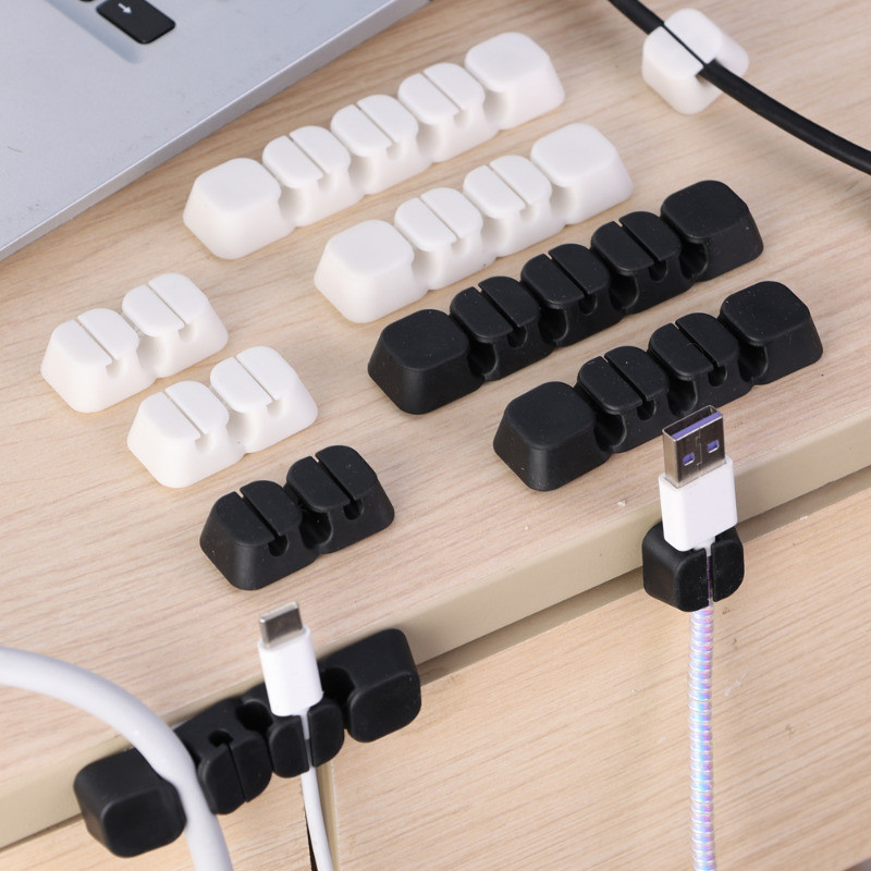 Bread Shape Cable Line Organizer - Usb Charging Cords Winder Clip ...