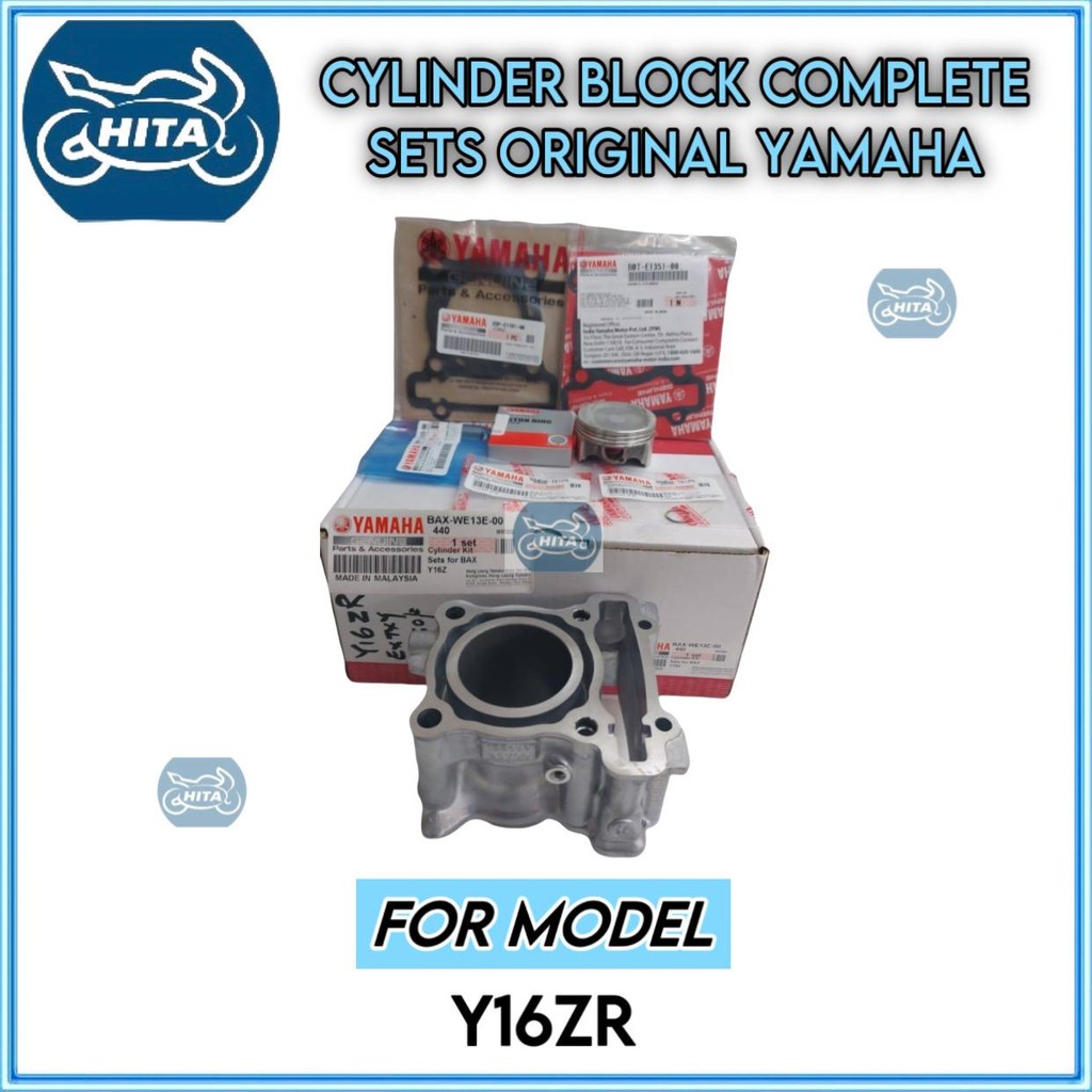 YAMAHA Y16 Y16ZR 100% Oiginal Block Kit Set BAX-WE13E-00 (INCLUDE BLOCK ...