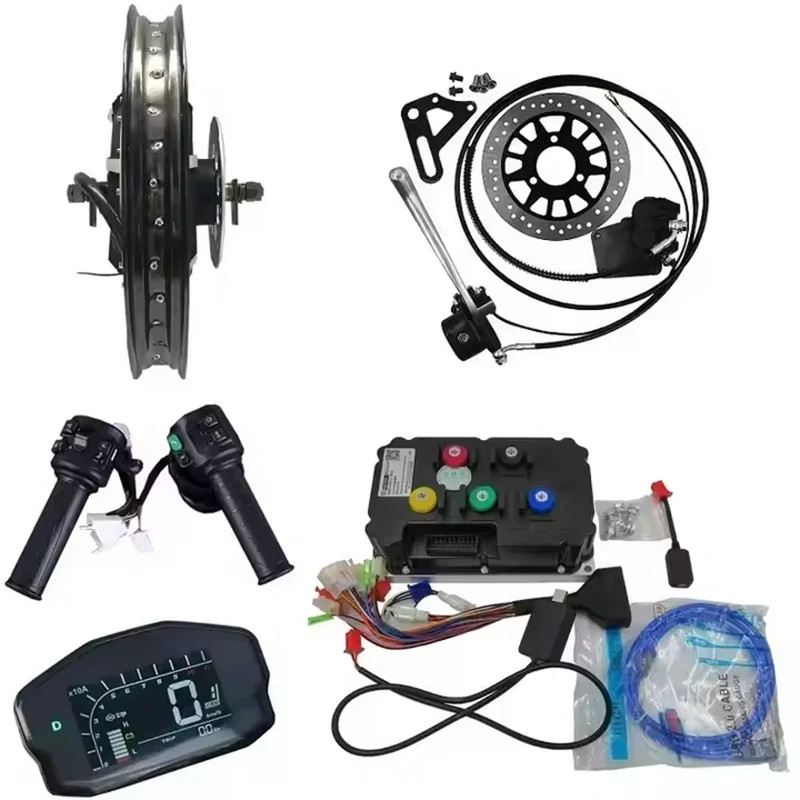 QS MOTOR 18inch 8000W V3 Hub Motor Conversion Kit for Electric ...