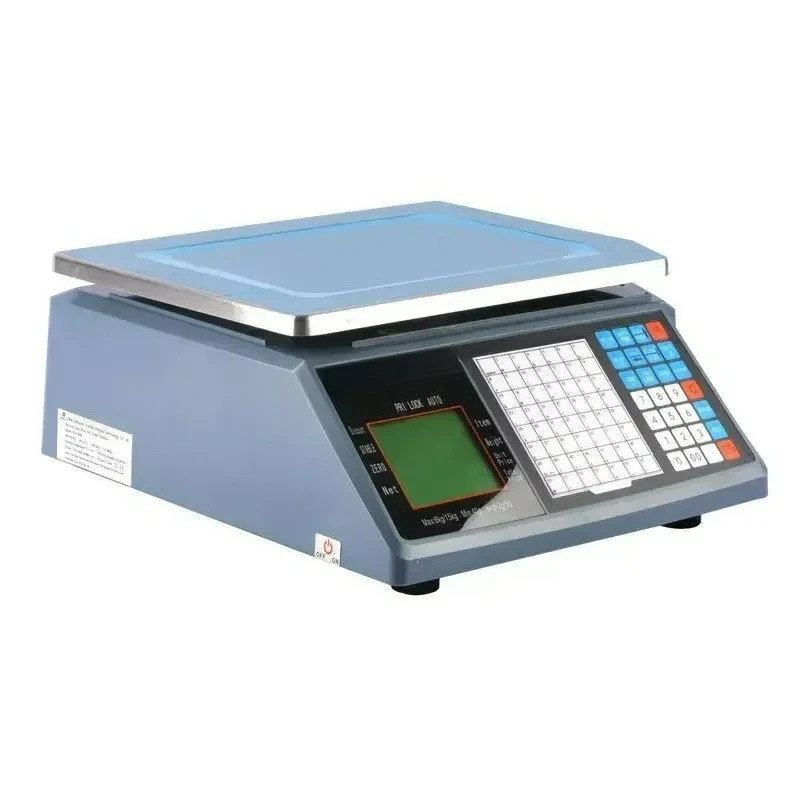 15/30kg capacity Electronic Balance Label Barcode Scale Without Pole ...