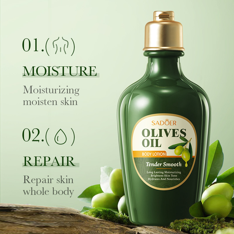 ROREC SADOER Olives Oil Body Lotion Tender Smooth Long Lasting ...