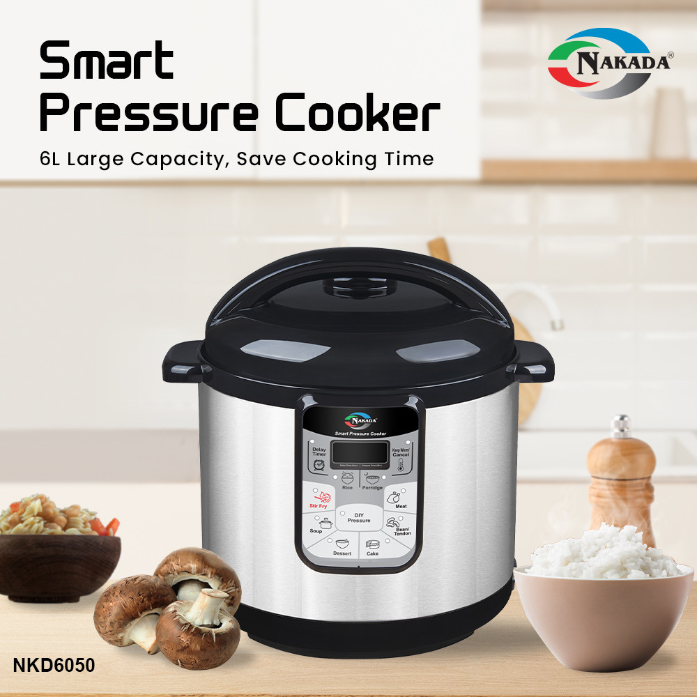 Smart Pressure Cooker Nakada Multi Cooker Nakada Litre Dual
