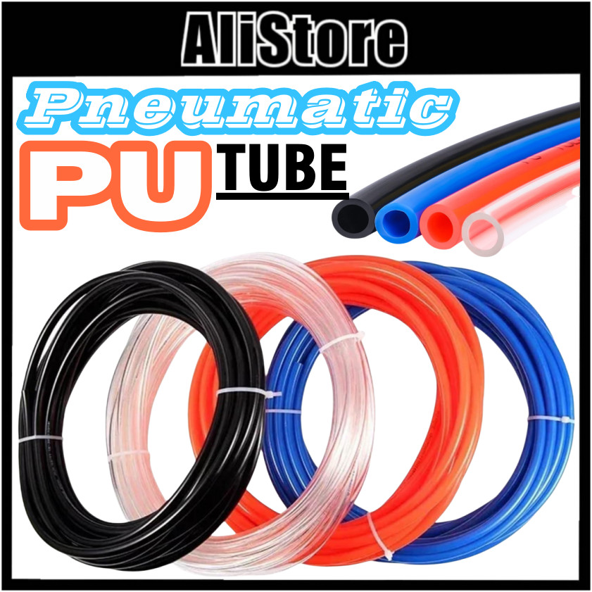 ALi Pneumatic PU Tube Pipe Hose Water Gas Polyurethane 4mm 6mm 8mm 10mm ...