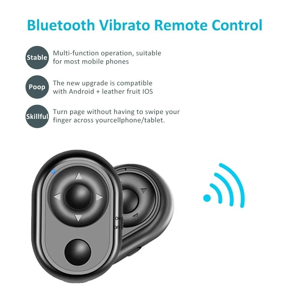 Smartphone Bluetooth Remote Shutter for iOS & Android | Shopee Malaysia