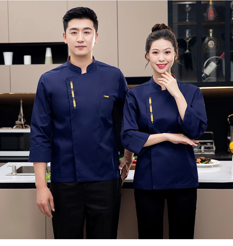 Hotel Chef Uniform Restaurant Chef coat Professional Clothes Cooking ...