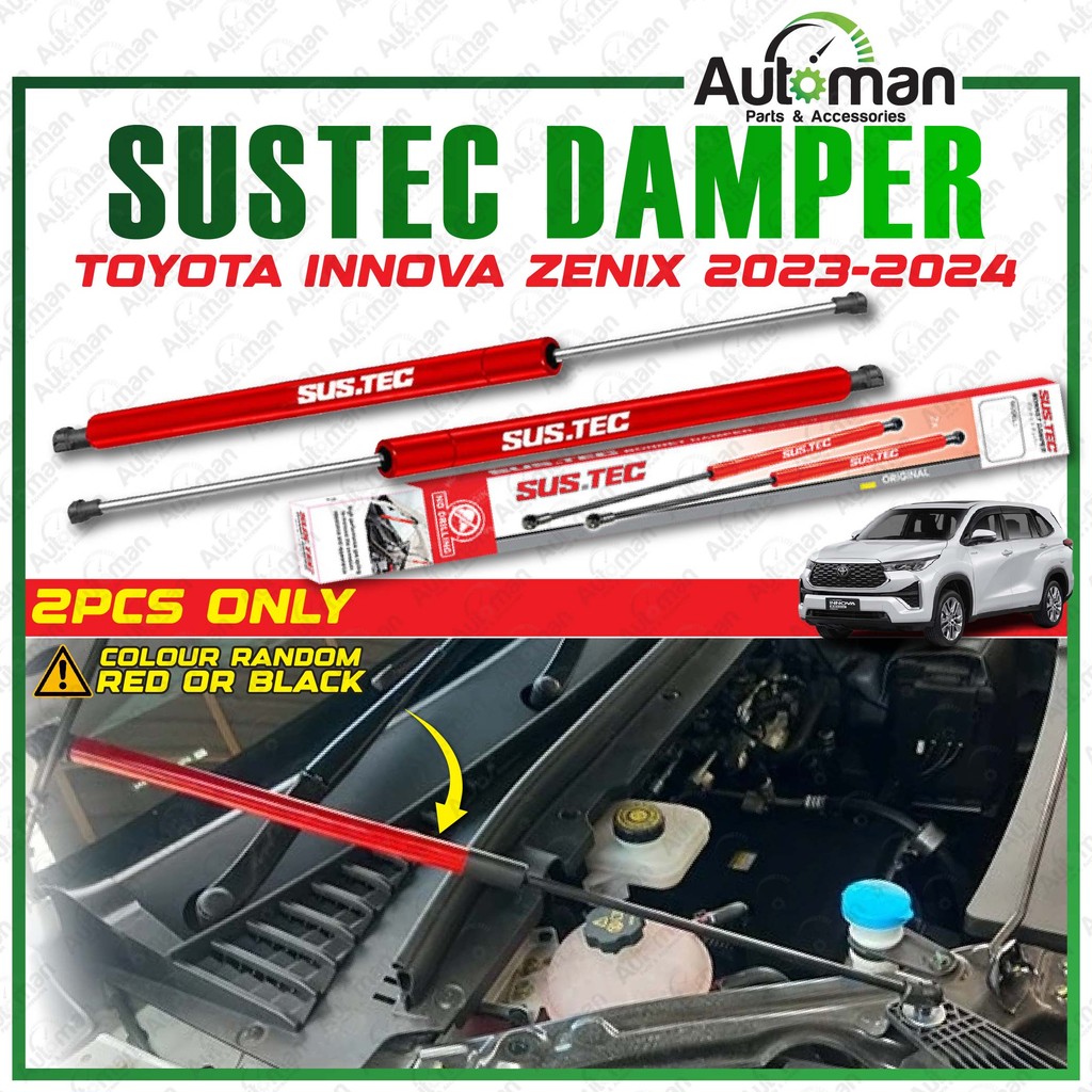 TOYOTA INNOVA ZENIX 2023-2024 SUSTEC Front Hood Damper Bonnet Gas ...
