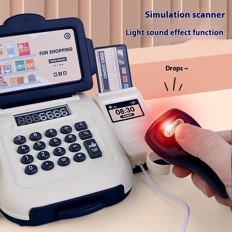 Toy New Product Simulation Supermarket Cash Register Play House ...