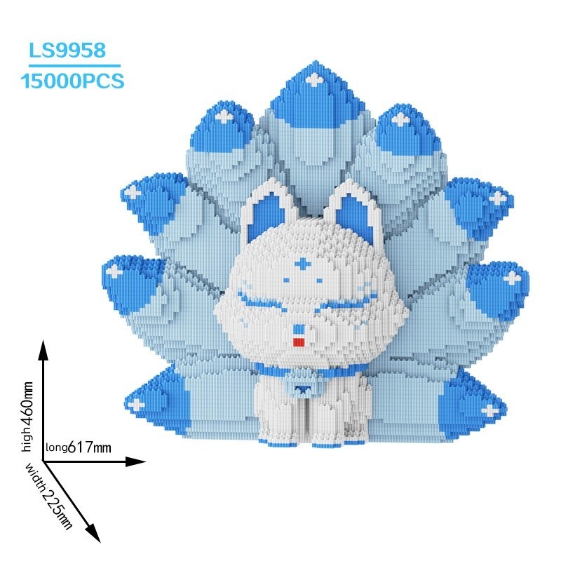【Ready Stock】Big Building Block Fosters Creativity Toys for Boys Fox ...