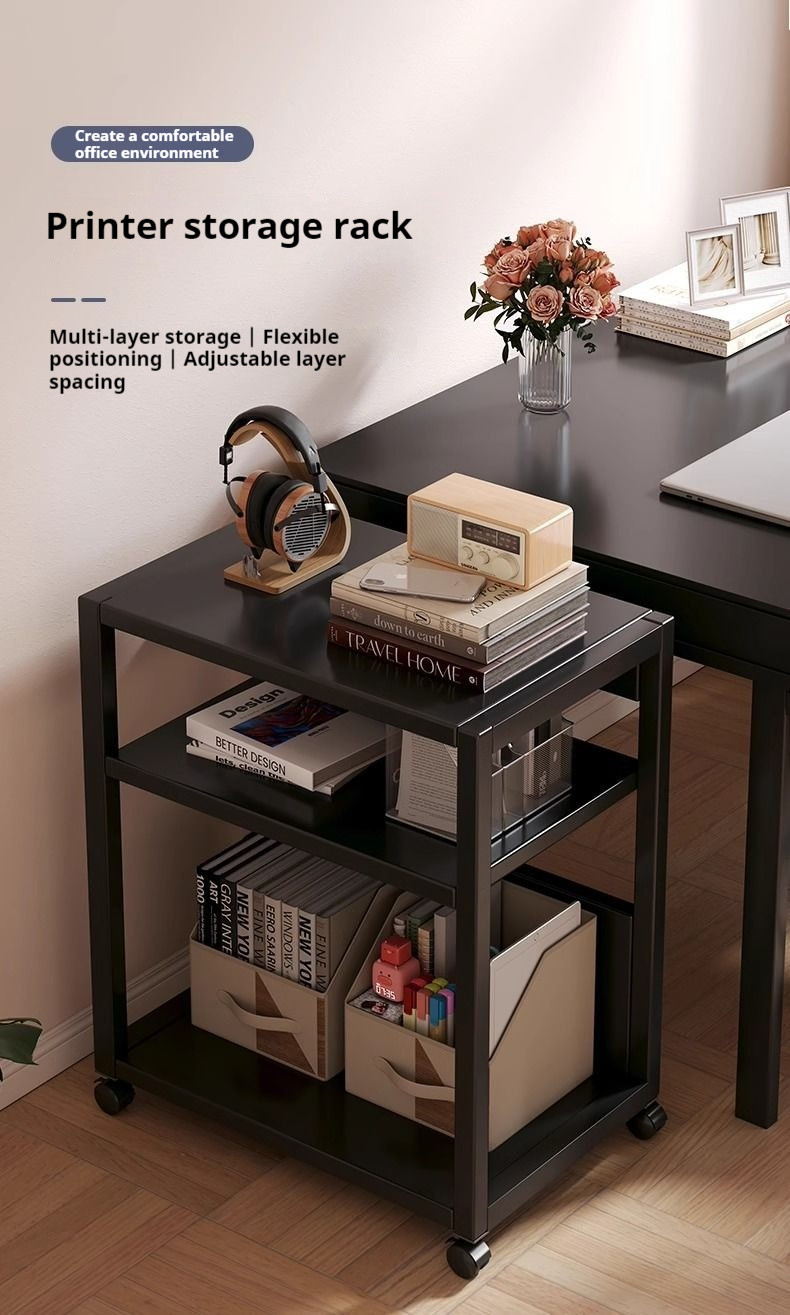 Mobile Office File Sorting Rack Floor Standing Multi-layer Storage Rack ...