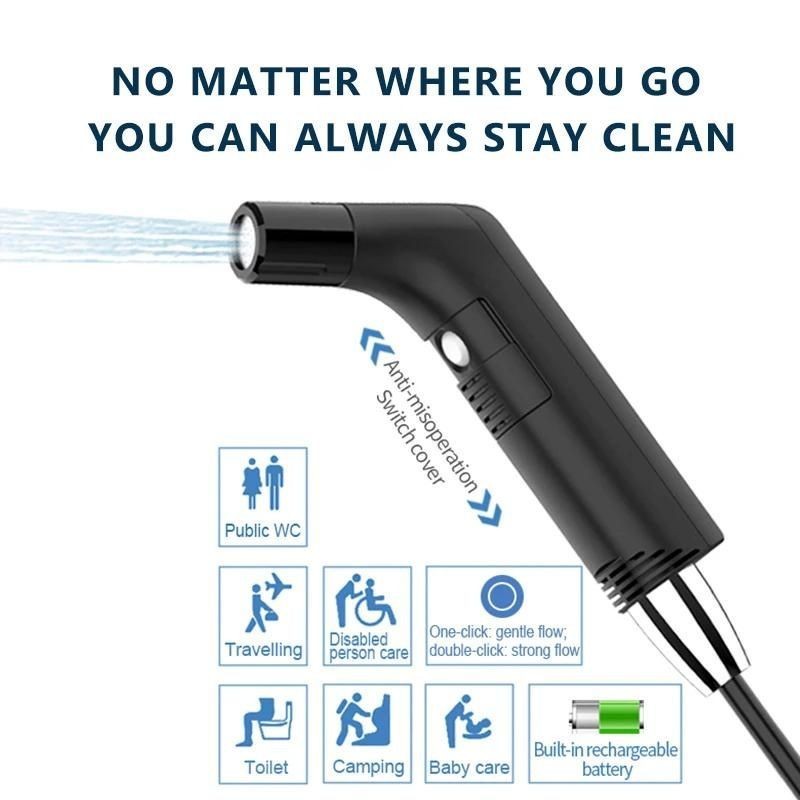 2.3L Automatic Portable Electric Bidet for Personal Hygiene Cleaning ...