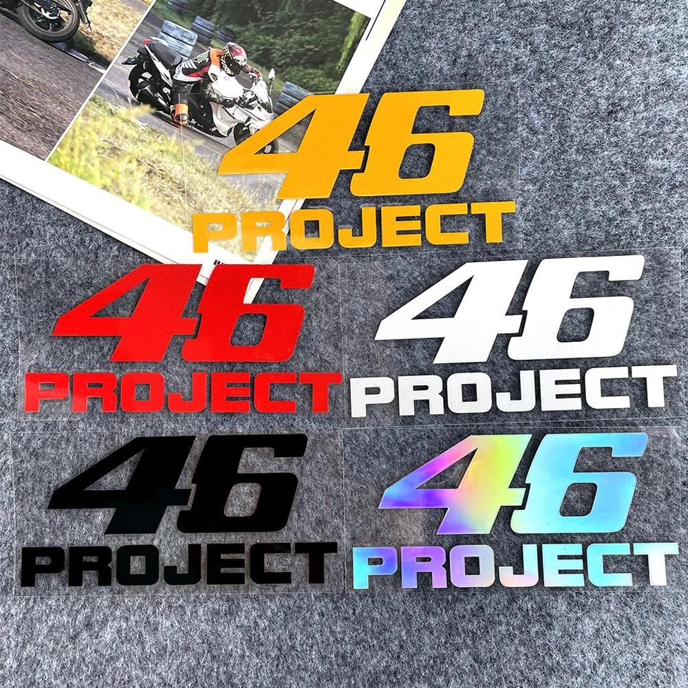Sticker Rossi46 No. Racer Logo Reflective Stickers for Motorcycle Head ...