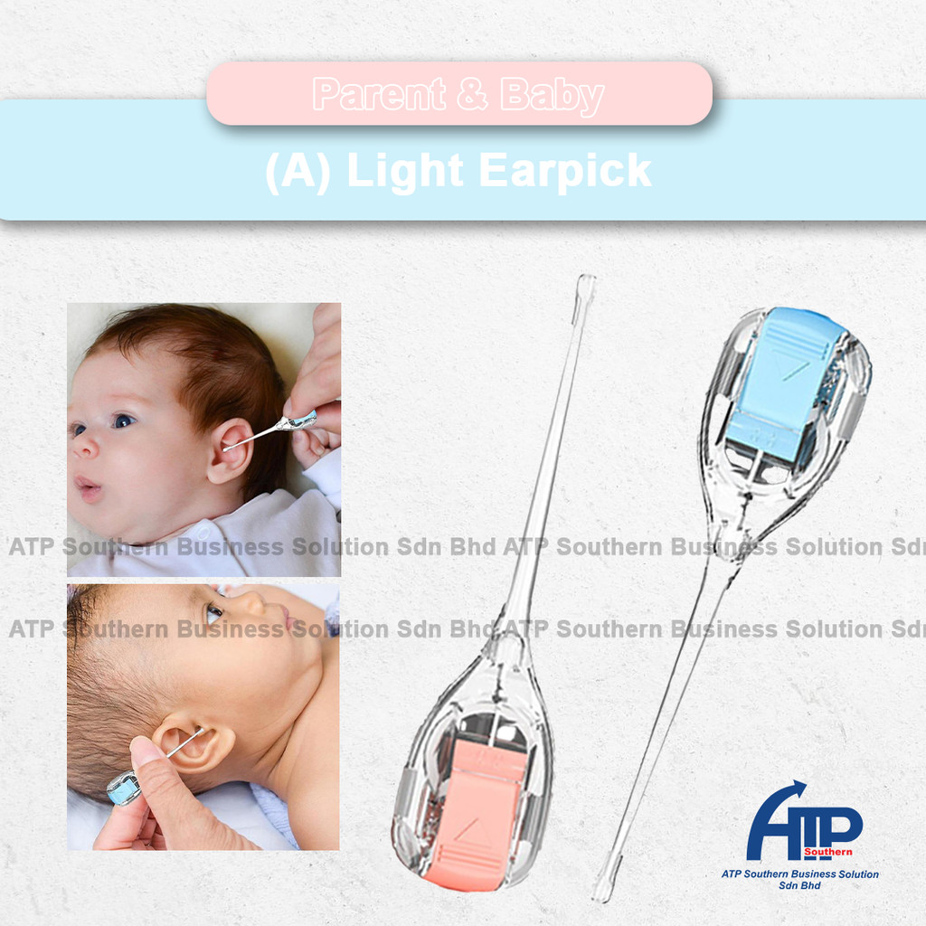 Baby Ear Pick with Light Earwax Cleaner LED Flashlight Ear Pick Ear ...