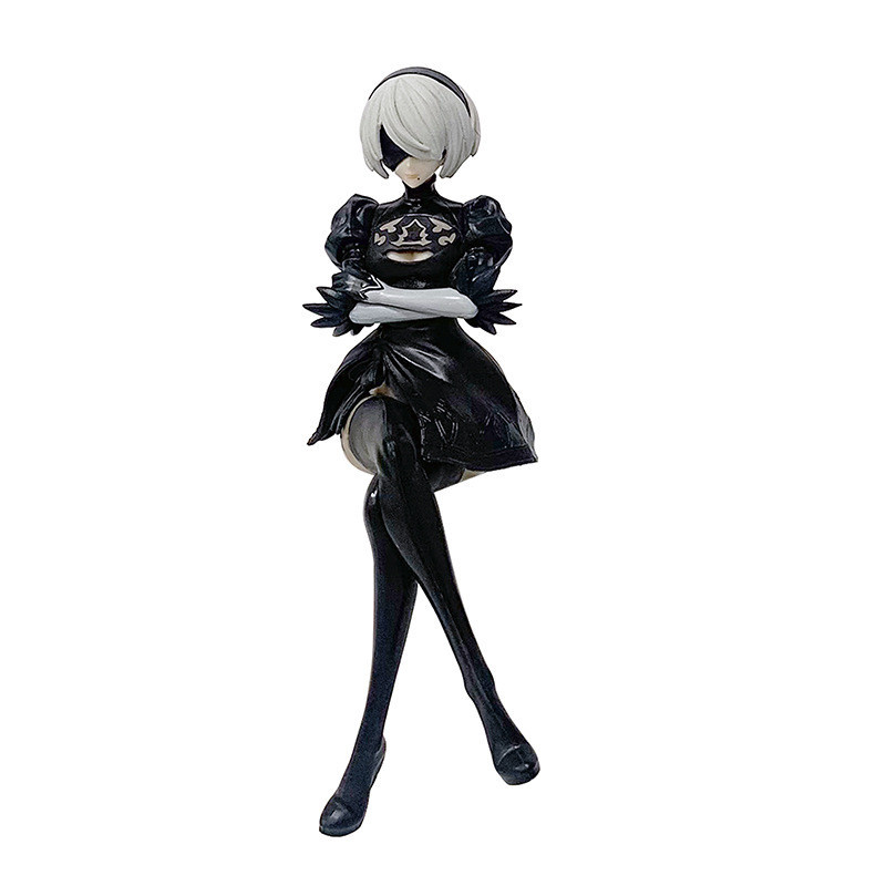 Yorha Figure NieR Automata 2B No.2 Tpye B Anime Figures 15cm PVC Model ...