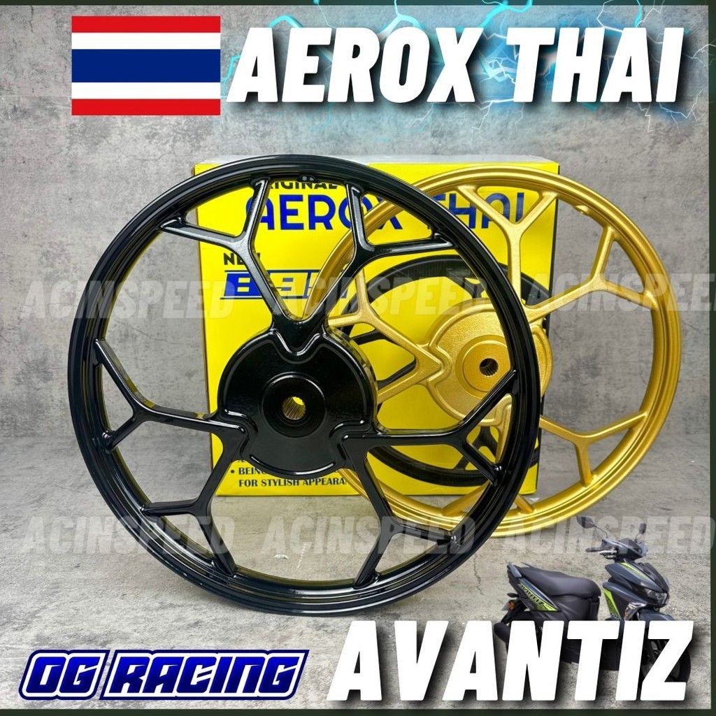 AEROX THAI AVANTIZ/ SOLARIZ/EGO LC Sport Rim 1.4 x17/ AEROX THAI ...