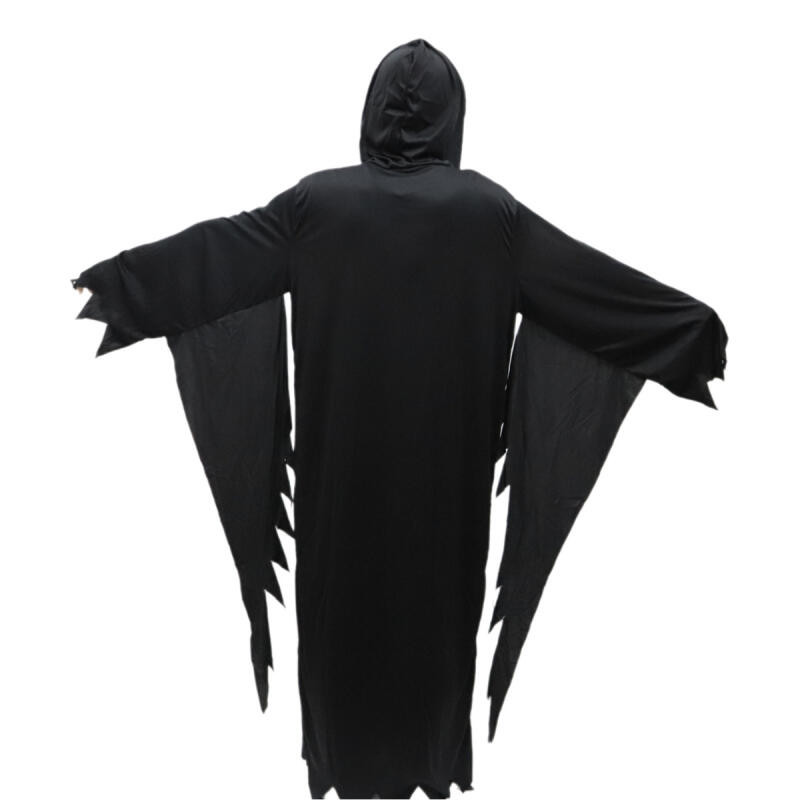 Final Destination Black Robe With Mask Ghost Death God Cosplay Costume ...