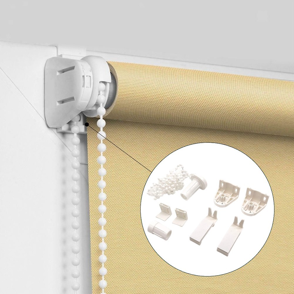 ⭐17mm Roller Blind Fittings Kit Brackets Chain Spares Set Blind Parts