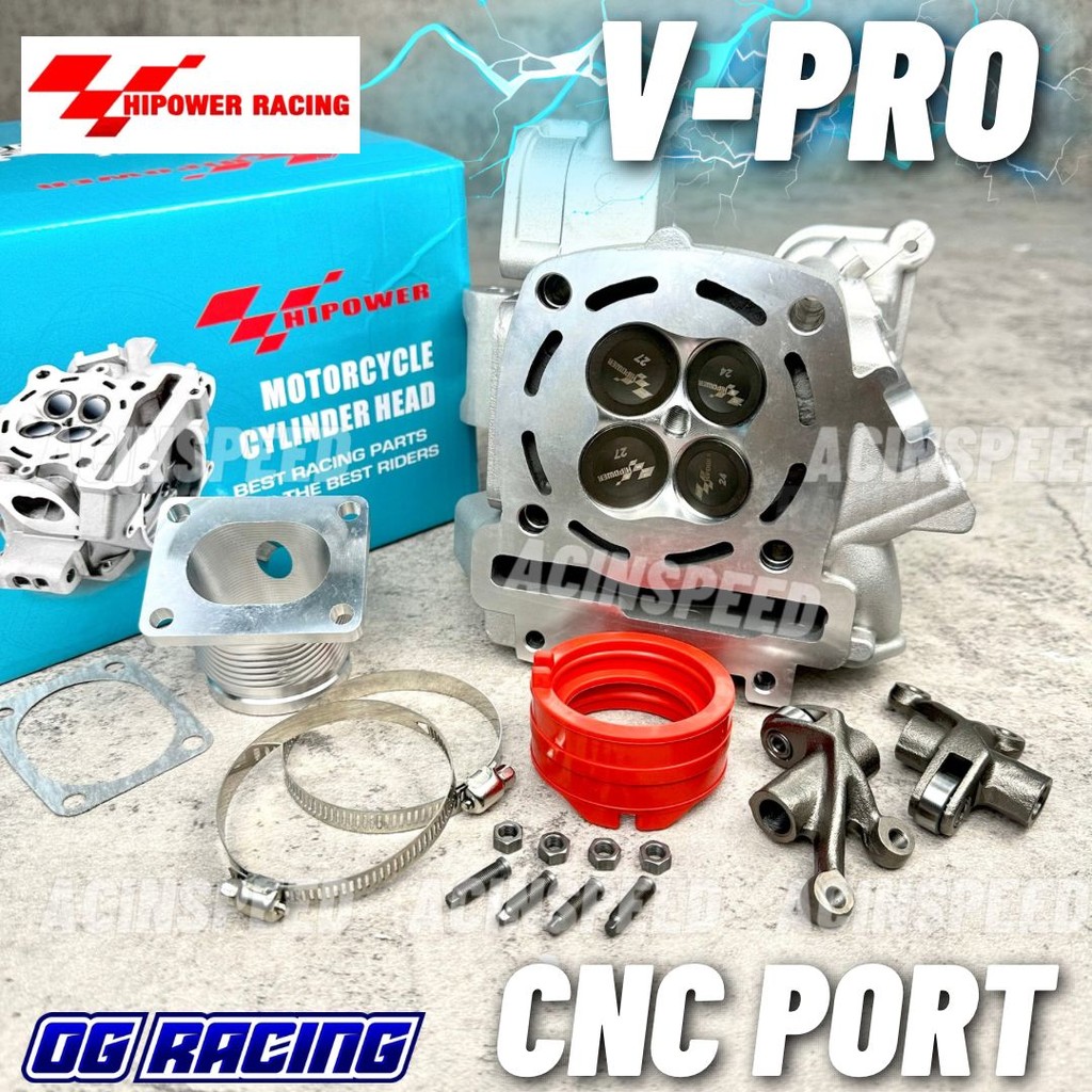 (FREE SHIP) HI POWER Racing Y15 LC135 Super Head CNC Porting V-Pro 20/ ...