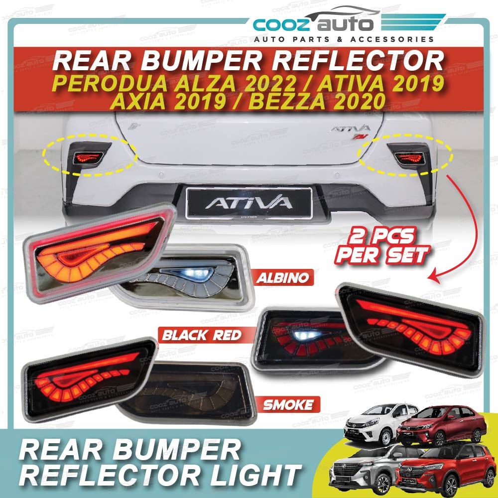 Perodua Alza Axia 2019 Ativa Bezza 2020 - 2025 Rear Bumper Lamp ...