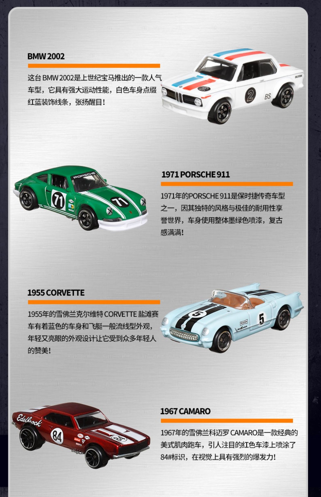 Hot Wheels Classic Diecast Car 1:64 Vintage Model – HRT81 Toy for Boys ...