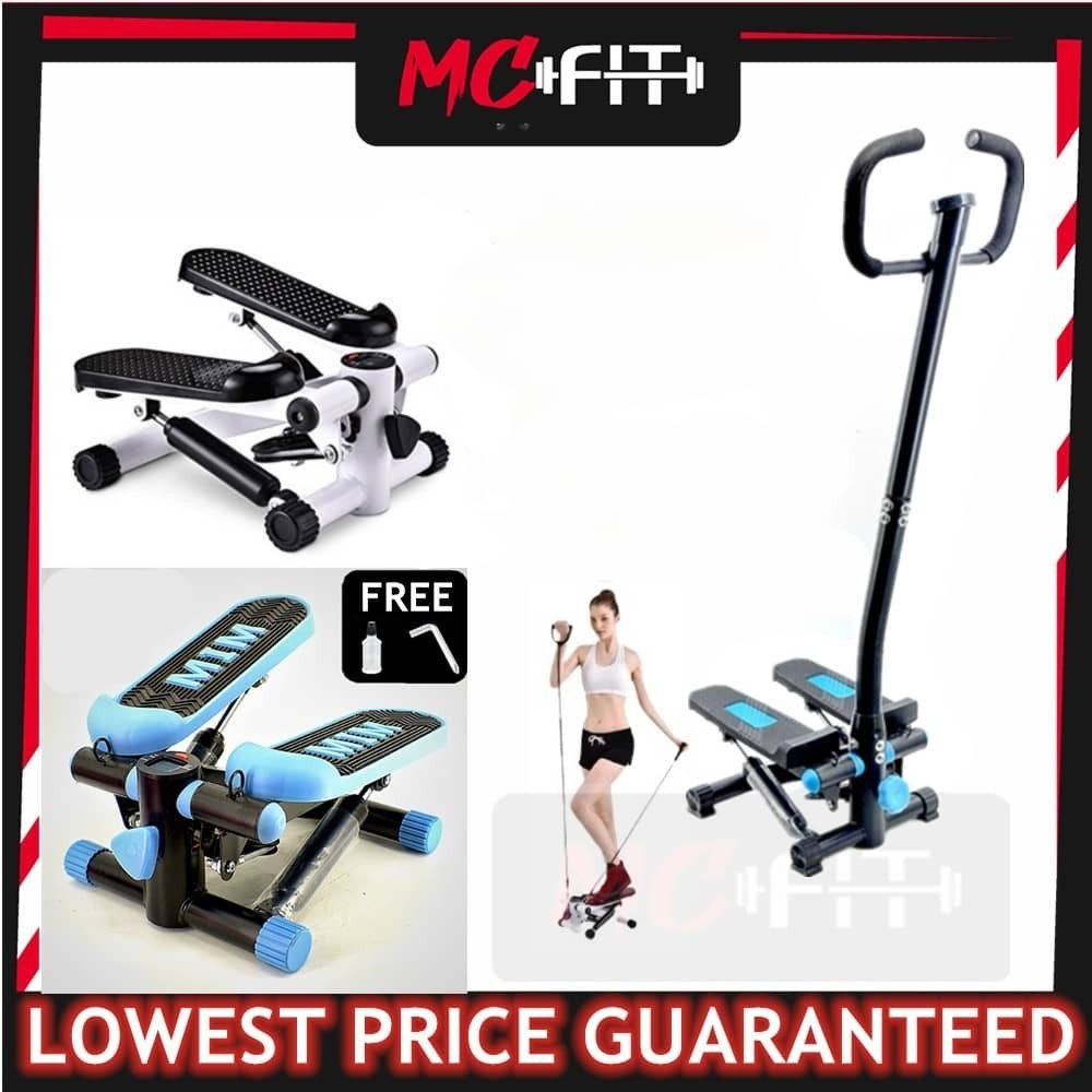 MCFIT Stepper Exercise Machine Left and Right Swing Stepper Hydraulic Fitness Body Slimming Foot Machine Shopee Malaysia