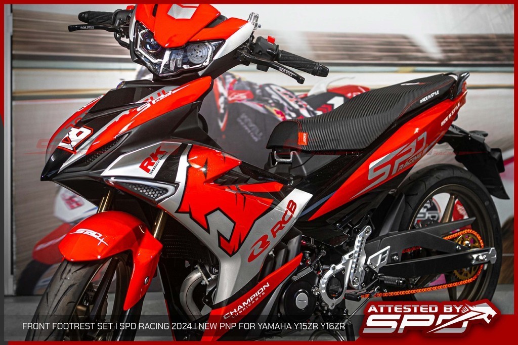 Single Footrest SPD /// SP-FR2 Y15 Y16 EXCITER 150 155 PNP Racing ...