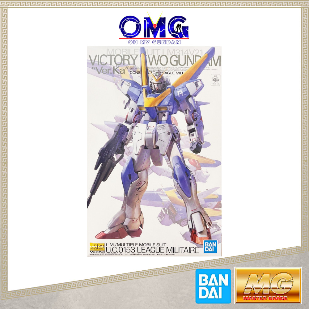 Gundam MG 1/100 V2 Ver.Ka – Figurine Bandai Construite Et Peinte Au Japon