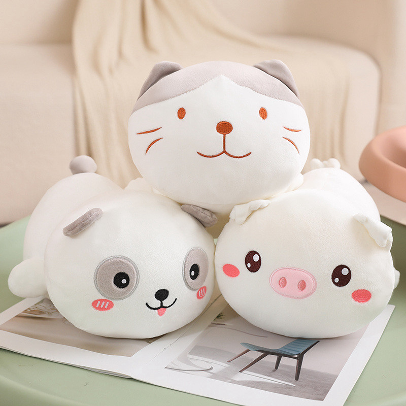 Series Dingding Joyful Plush Animal Cuddle Pillow Soft Cartoon Stuffed Doll For Pig Panda Girls Shopee Malaysia