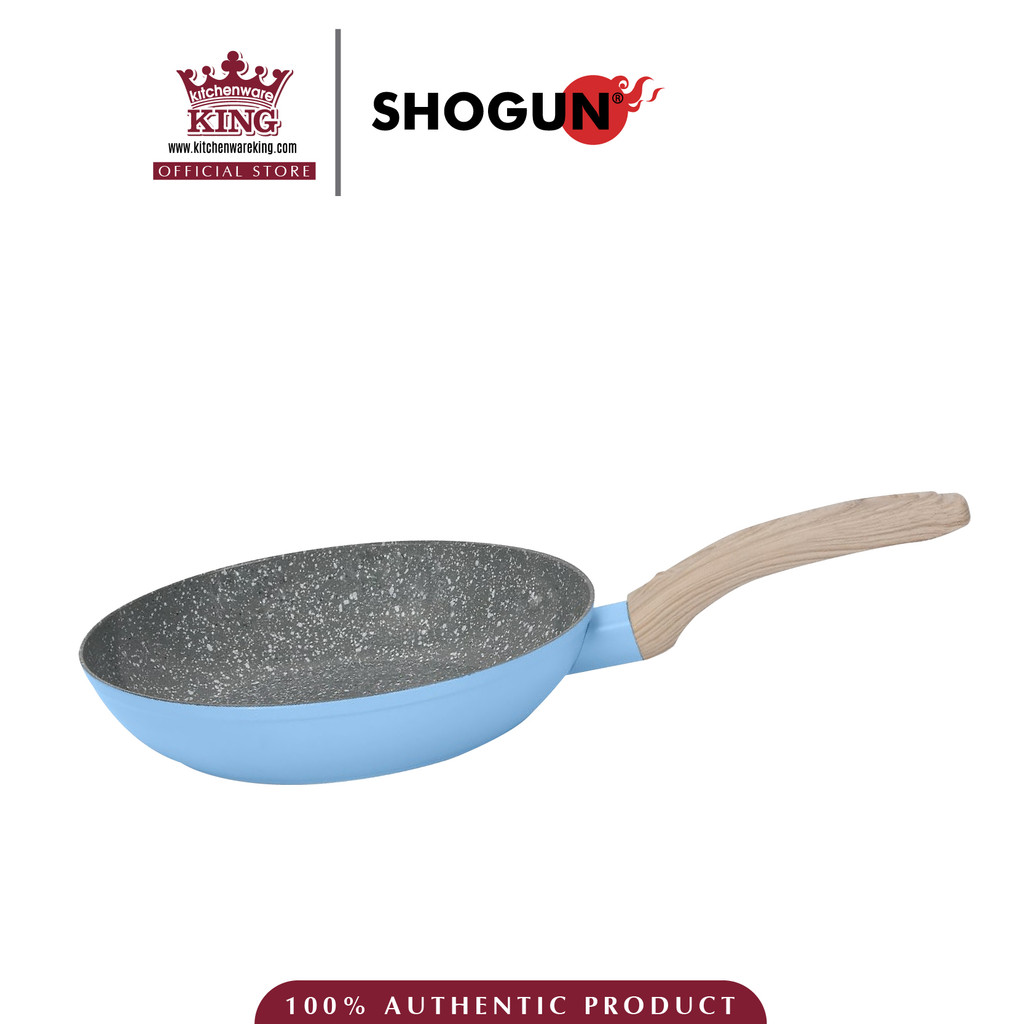 Shogun Mini Ceragan Ceramic 16 x 4cm Non-stick Frypan, 0.7L - Blue (IH ...
