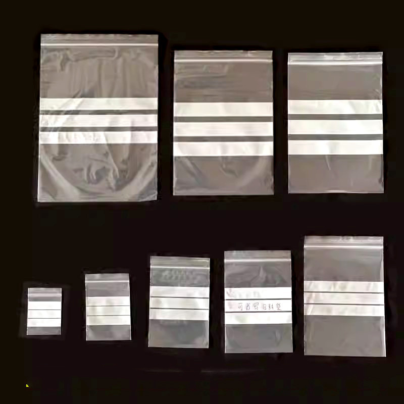 100pcs 10 Wire Writing Packaging Remember Note Pouches Plastic Jewelry ...