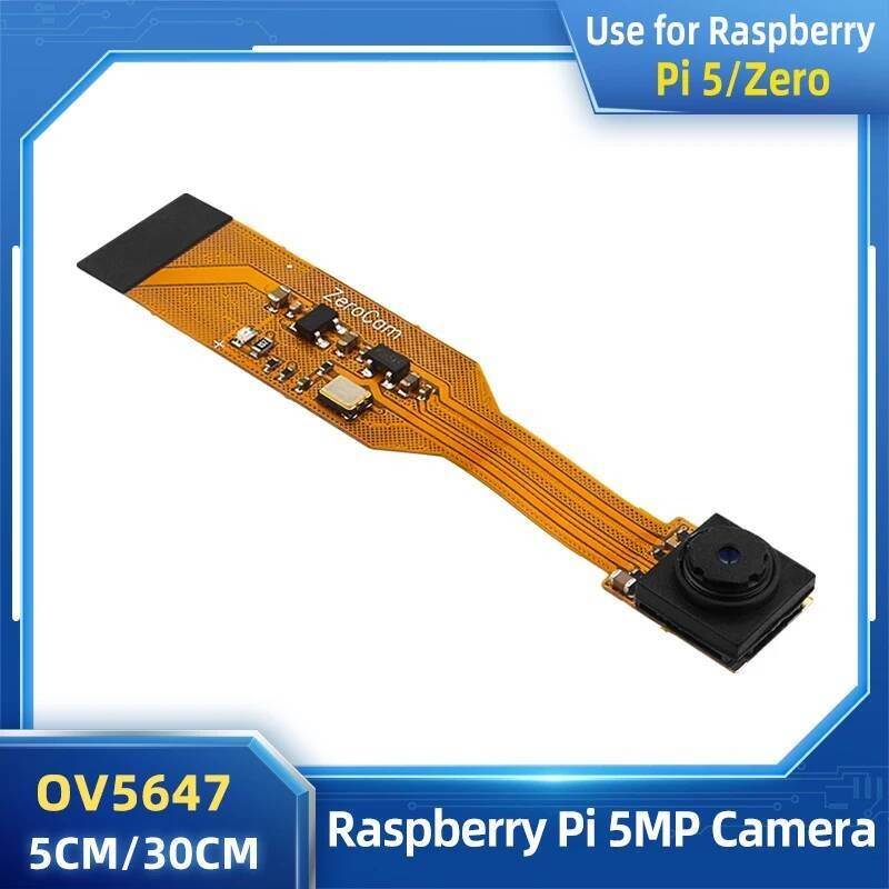 Raspberry Pi Zero Camera Module 5MP 1080P OV5647 Mini Webcam 15 PIN To ...