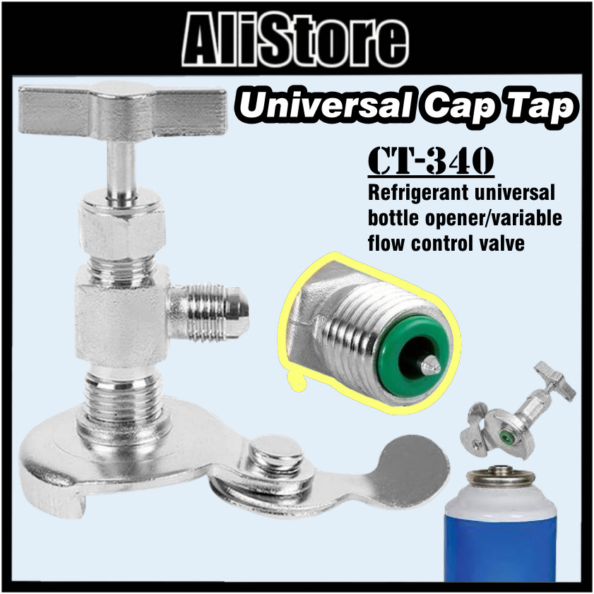ALi Universal Cap Tap R410a R134a R22 R600a Gas Universal Cap Tap Valve ...