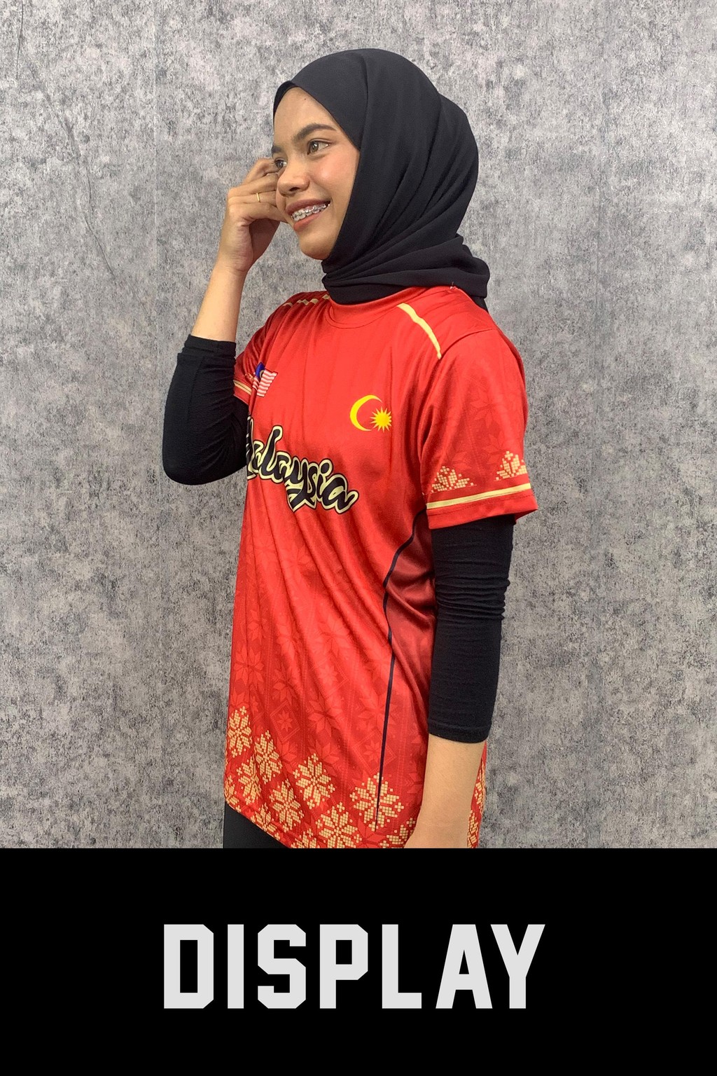 PT BAJU JERSI SUKAN MERDEKA 2025 BERKOLAR BULAT UNISEX 160 GSM ROUND ...