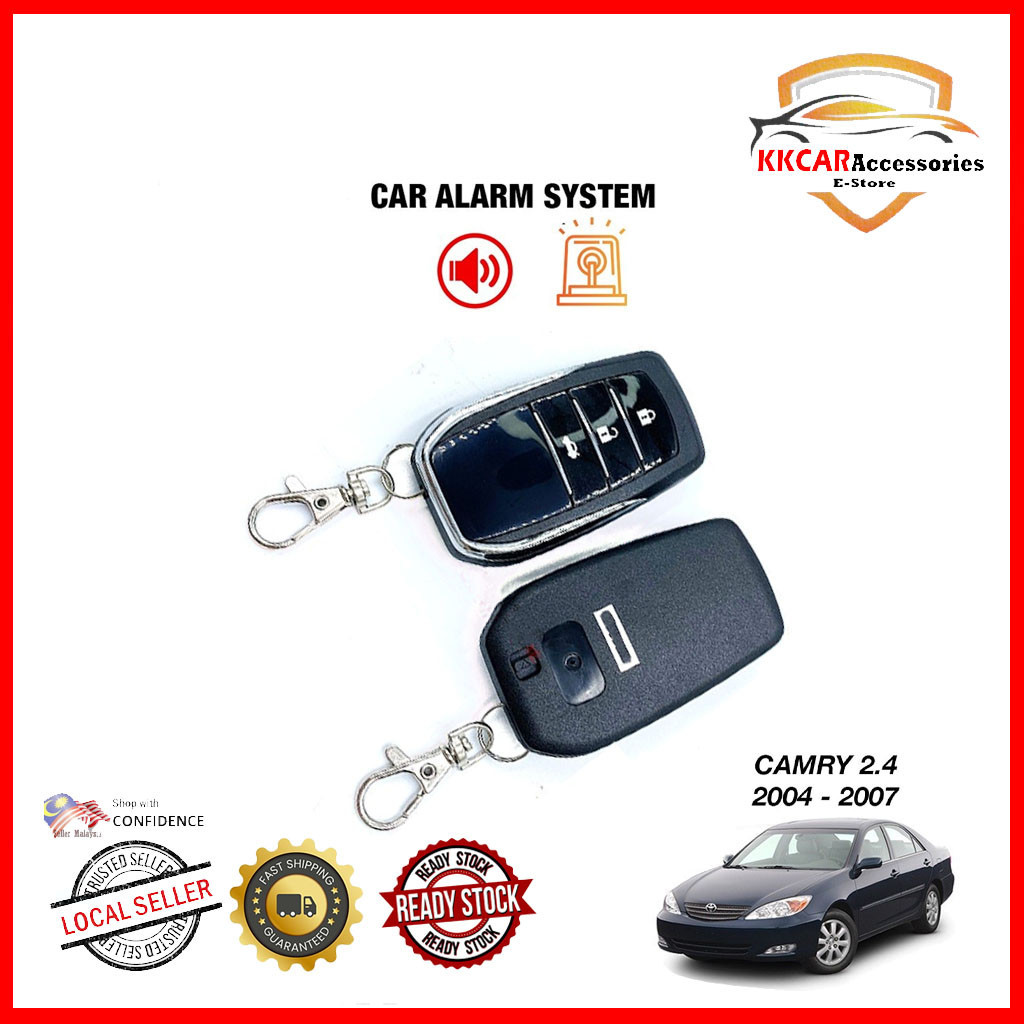 Toyota Camry 2.4 2003-2007 Car Alarm With Siren + Bypass Immobilizer ...